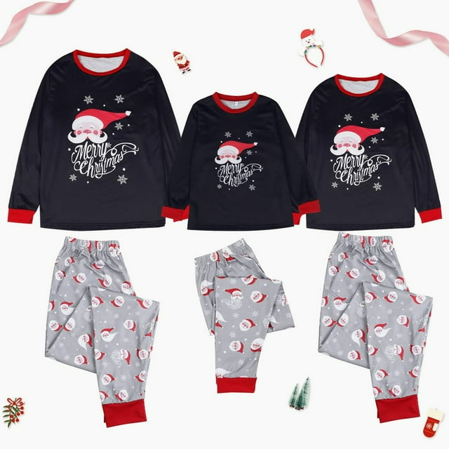Pyjamas 2023 Pyjamas de Noël Assortis Père Noël Hommes Velours Couples Pyjamas de Noël