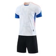thumbnail image 4 of Kids Soccer Jersey Kit for Boys & Girls- Breathable & Quick-Dry - Youth Soccer Football Training Gifts (3Y-15Y) White, 4 of 5