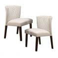 thumbnail image 4 of Lexicon Nelina 5-Piece Mid-Century Wood Dining Set in Espresso Off White, 4 of 5