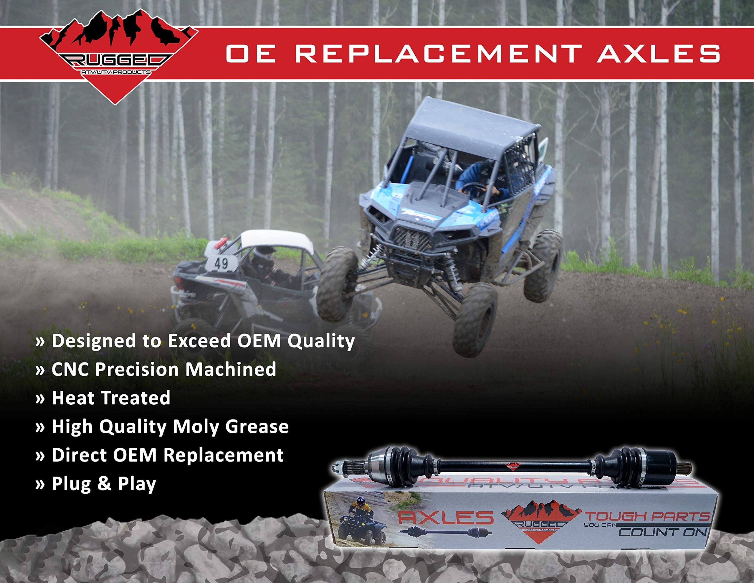 HISUN UTV 500: ALL YEARS UTV 600: ALL YEARS UTV 700: ALL YEARS 4X4 UTV 700 Rear Right RUGGED Axle