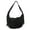 Black, variant on Nylon Crescent Bag Hobo Crossbody Bags Casual Sling Bag Slouchy Shoulder Bags Travel Messenger Bag for Women Men