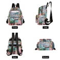 thumbnail image 4 of FORMRS Mini Backpack Purse for Women Travel Daypack Casual Shoulder Bag, Pink Door, 4 of 7