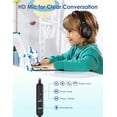 thumbnail image 4 of Nabevi Auriculares para niños para la escuela, Auriculares para niños con micrófono, función de compartir, límite de volumen seguro de 85 dB/94 dB, sonido HD, auriculares para niños para la escuela, e, 4 of 5