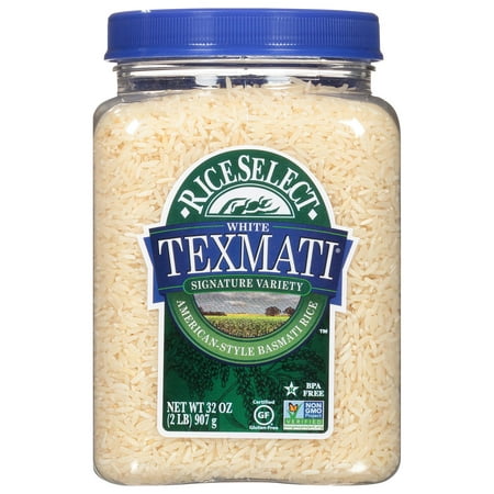UPC 074401110415 product image for RiceSelect Texmati White Rice  American-Style Basmati Rice  2 lb Jar | upcitemdb.com
