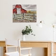 thumbnail image 5 of Chilfamy Barn Canvas Wall Art Decor for Home Living Room Bedroom Kitchen Bathroom Hotel Office Salon Bar Mediation - Ready to Hang Room Home Art Decor 16x12in, 5 of 6