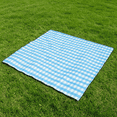 thumbnail image 4 of SEISSO 79"x79" Large Picnic Blanket - Water-Resistant Foldable Camping Mat for 6-8 Adults, Portable Outdoor Beach Blanket with Handle for Park, Hiking and Travel, 4 of 5
