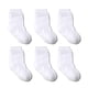 thumbnail image 4 of Calcetines antideslizantes para niños de 1 a 3 años - 6 pares de calcetines para bebé, niños, niña, niño, recién nacido - Blanco, 4 of 4