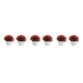 thumbnail image 1 of Cateissary 2 unids/set Pot Bonsai Ornament Versatile Home Decor Companion Faux Grass para decoración Potted Simulation rojo brillante Type1 NO1, 1 of 6
