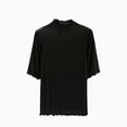 thumbnail image 1 of MeetoTime Comfortable Tops for Women Mock Neck Half Sleeve Pullover Shirts Soft Slim Basic Layer Undershirts, 1 of 3