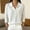 White, variant on IUYRTFE Women Long Sleeve Collared Shirt Knit Sweater Solid Color Casual Pullover for Fall Winter Daily Wear