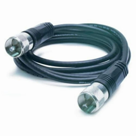 9' CB Antenna Coax Cable - Black
