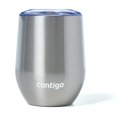 thumbnail image 3 of Contigo Gobelet à Vin en Acier Inoxydable avec Couvercle Anti-Éclaboussures 12oz. 2 Pack Glace Foncée & Acier Inoxydable, 3 of 5