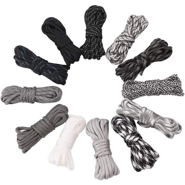 HTAIGUO Parachute Cord 12 Colors 10 Feet Paracord Cord 550 Multifunction  Type III Paracord Ropes 550lb Survival Paracord Random Combo Crafting Kit 7  Strand Cord Tent Rope Outdoor Survival Rope 