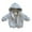 Light Gray, variant on Huowey Toddler Children Clothes Baby Autumn Clothes Baby Boys Girls Hoodie Cardigan Jacket Zipper Shirt Leisure Dailywear, 70/73