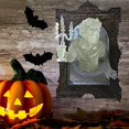 thumbnail image 1 of 3d Photo Frame Wall Sticker Ghost Mirror Luminous Ornament Sculpture Halloween Decor S, 1 of 5