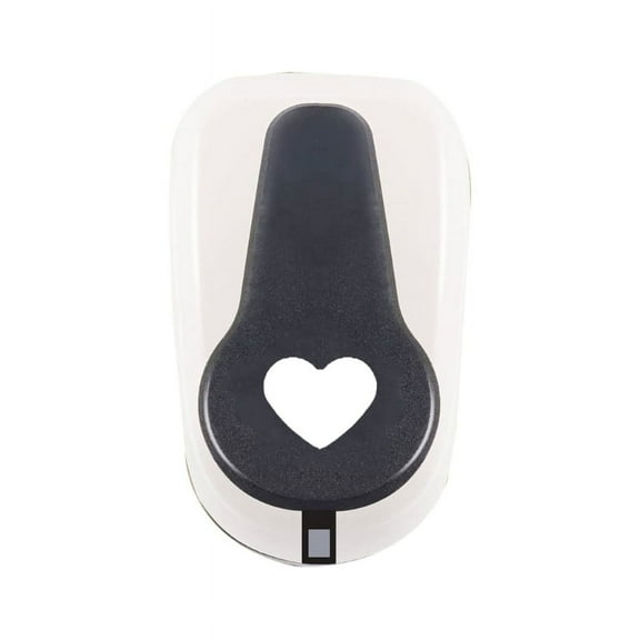 Milue Heart Hole Punch Single Hole Craft Puncher for DIY Invitation Card Making