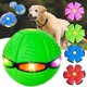 thumbnail image 1 of Bola De Platillo Para Perros,Juguetes Para Mascotas Juguetes Para Perros Bola De Platillo Volador Mágico Extraño Deformación De Descompresión Mágica Pisotón De Pie Bola De Pisotón De Ventilación, 1 of 5