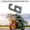 thumbnail image 3 of Gancho Colgante para Motocicleta Cuadrado Soporte para Casco de Motocicleta Equipaje para Scooters Bicicletas Tono Titanio Longitud 74mm, 3 of 7