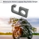 thumbnail image 3 of Gancho Colgante para Motocicleta Cuadrado Soporte para Casco de Motocicleta Equipaje para Scooters Bicicletas Tono Titanio Longitud 74mm, 3 of 7