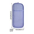 thumbnail image 3 of Double Layer Mesh Pencil Case Large Capacity Nylon Pen Bag Clear Stationery Storage Pouch For schooll Desk, 3 of 7