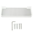 thumbnail image 2 of Estantes Flotantes Para Baño, Estante De Almacenamiento Para Baño Montado En La Pared, Acrílico De Aluminio Sin Perforaciones, 30cm, Para Baños, Dormitorio, Sala De Estar, 2 of 7