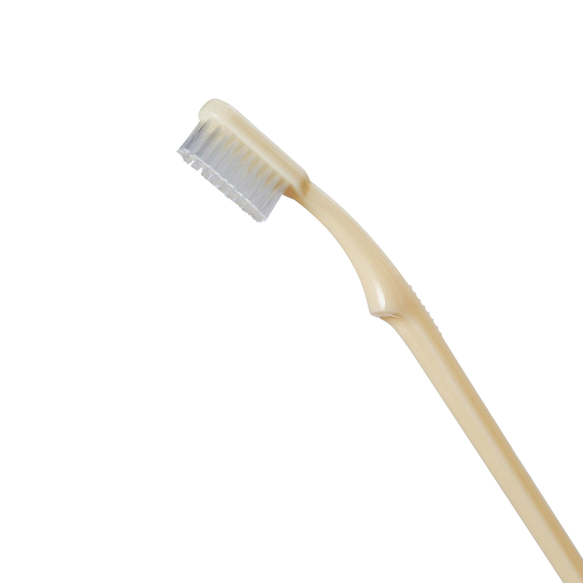 McKesson Toothbrush, Medium Bristles for Dental Hygiene, Ivory, 144 Count, 1 Pack