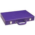 thumbnail image 4 of Silverman & Co. 16-inch Premium Backgammon Set - Medium - Purple, 4 of 12