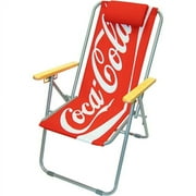 Coca Cola Folding Beach Chair, Model # 8