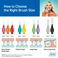 thumbnail image 4 of Cepillo interdental TePe Original Soft Pack de 25 unidades, color rojo, 4 of 6
