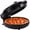 Black, variant on NutriChef 12.5" Countertop Pizza & Everything Maker, Nonstick Electric Cooker for Pizza, Eggs, Toast & Quesadillas, Adjustable 260-430°F Temperature, Cool-Touch Handle