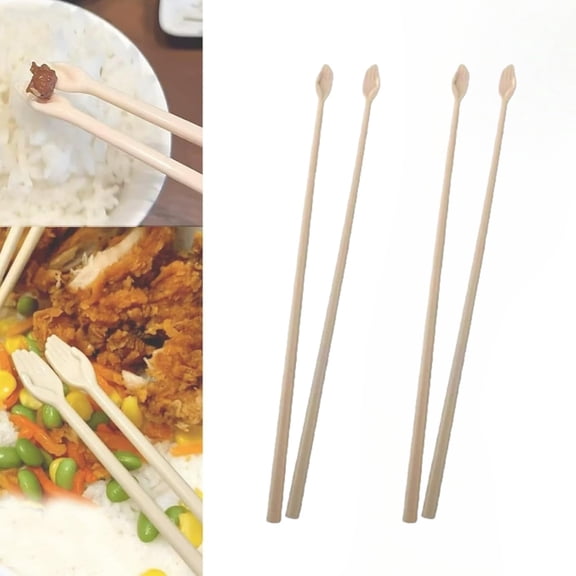 2 Pcs Chopsticks with Hands, Helping Hands Chopsticks