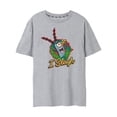 thumbnail image 1 of SpongeBob SquarePants T-Shirt Gris à Manches Courtes pour Femmes, 1 of 7