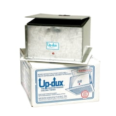 

Dial Dial - 7610 - Up-Dux 7-1/4 in. H x 14 in. W Plastic White Exhaust