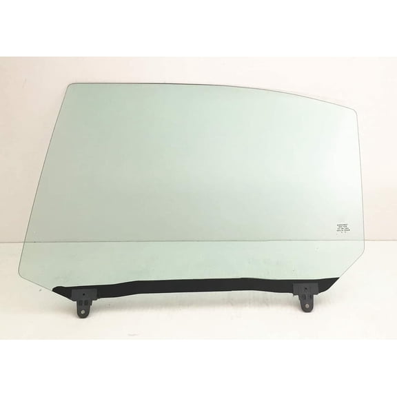 Driver Left Side Rear Door Window Door Glass Compatible with Hyundai Elantra 4 Door Sedan 2001-2006 Models
