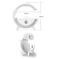 thumbnail image 3 of Humidifiers for Bedroom 50% off Clearance! T00K8 Humidifier Gravity Design Cool Mist Humidifiers Humidifier Integrated 350ml Large Capacity, 3 of 9