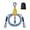 Blue_Float type, variant on Quickly Release Marines Tow Rope With Float Tube Professional Elastics Boats Pulling Rope For Emergences Towing