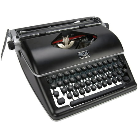 UPC: 0022447791044 | Royal Classic Manual Metal Typewriter Machine with Storage Case  Black