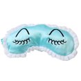 thumbnail image 1 of Sleep Mask Cute Soft Plush Breathable Eye Mask Eye Sleeping Cover for Travel, 1 of 10