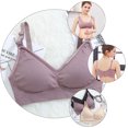 thumbnail image 5 of SHOWERORO Nursing Bra Brown 1Pcs L, 5 of 6