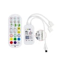 thumbnail image 1 of Controlador Wi-Fi de tira LED, receptor Wi-Fi inalámbrico Br-vie con control remoto IR de 24 teclas, control de voz con Alexa Google Assistant [Clase de eficiencia energética A+] JAMW Sencillez, 1 of 5