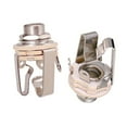 thumbnail image 2 of 2 Pieces Brass 1/4" Stereo Output Jack Plate 1/4'' Output Jack for Guitar Bass Active Pickup, 2 of 8