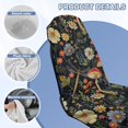 thumbnail image 7 of Kuiaobaty Dragonfly Print Car Seat Towel Cover After Gym Mushroom Daisy Print Towel Car Seat Covers with Storage Bag Quick-Dry Sweat Towel for Gym Workout, Running, Swimming, Beach and Hiking, 7 of 7