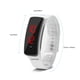 thumbnail image 5 of Reloj LED Correa de silicona deportiva Reloj de pulsera con pantalla electrónica con esfera digital de 12 horas, 5 of 12