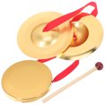 thumbnail image 3 of 1 Set of Handheld Gong Instrument Funny Percussion Toy Interesting Gong Toy Kids Accessory, 3 of 6