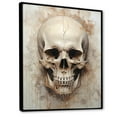 thumbnail image 2 of Designart "The Resonance Of A Skull II" Skull Floater Framed Canvas Wall Art, 2 of 5