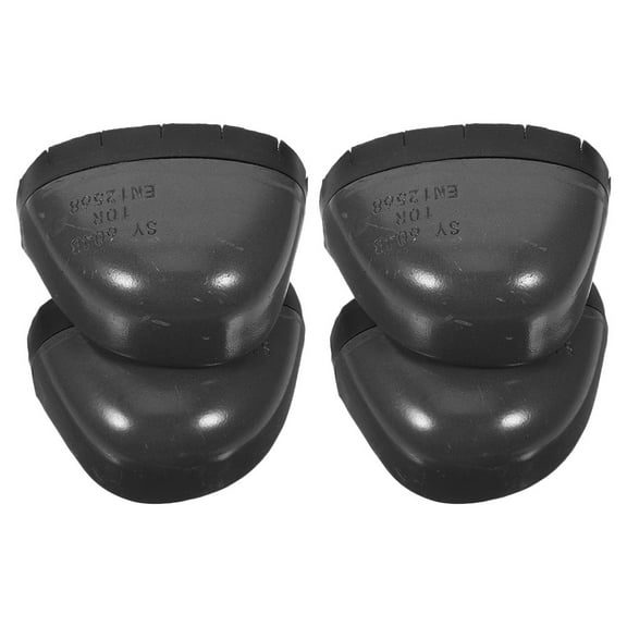 2 Pairs Safety Toe Guards Plastic Rubber Toe Caps Metatarsal Protectors Work Shoe Covers Footwear Accessories