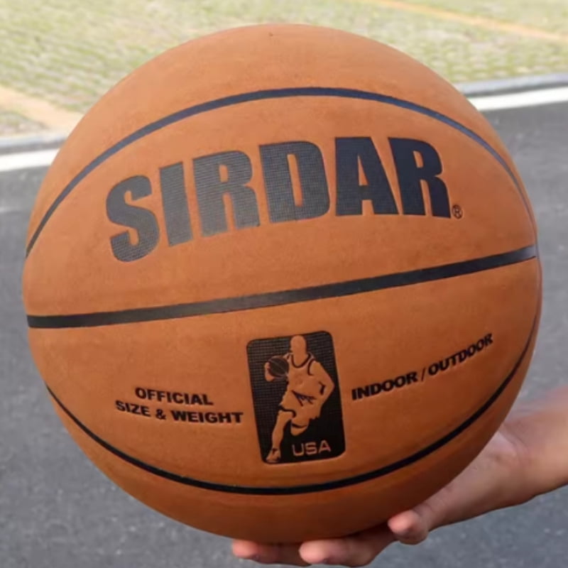 SIRDAR Soft ultra-fine fiber suede basketball No.7 wear-resistant ball anti slip indoor and outdoor special