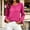 Hot Pink, variant on jjayotai Womens Long Sleeve Shitrs Fall Tshirts Ruffle Flowy Crew Neck Dressy Casual Blouses 2026 Trendy Cute Work Outfits