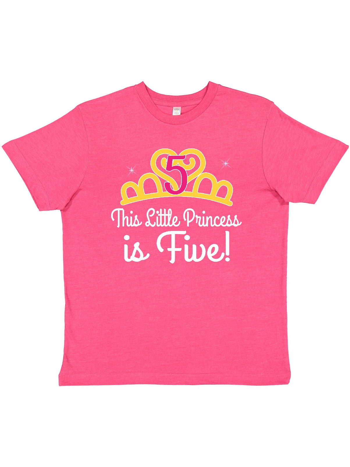 5th birthday princess shirt