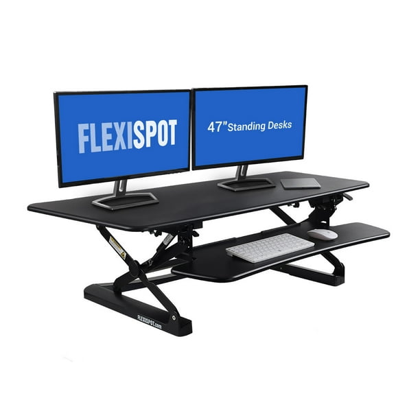 Flexispot Standing Desk 47 Wide Platform Stand Up Desk Computer